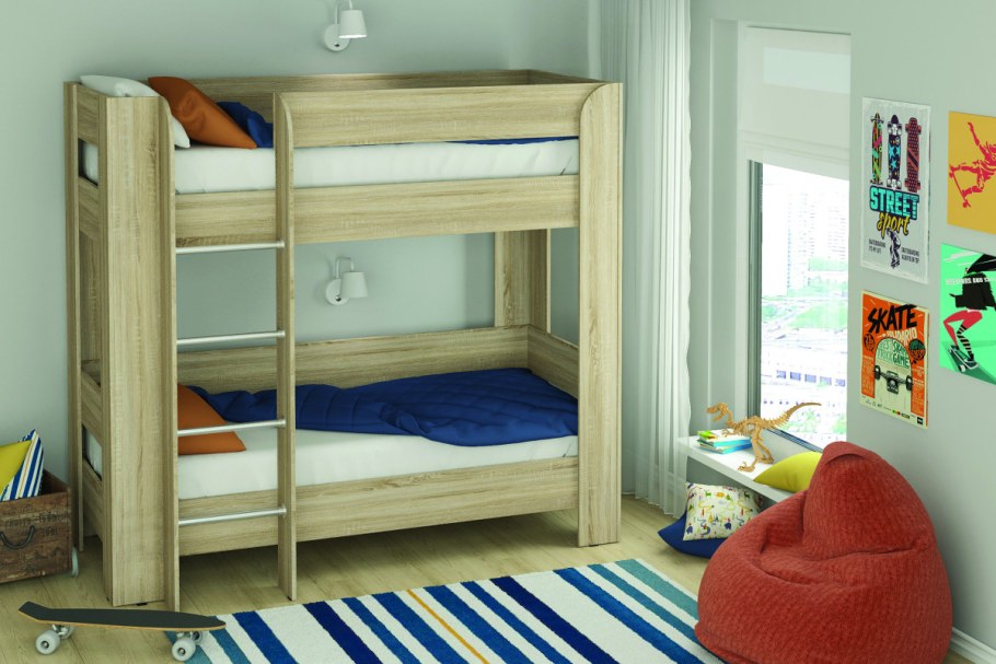 Кровать двухъярусная Сонечка