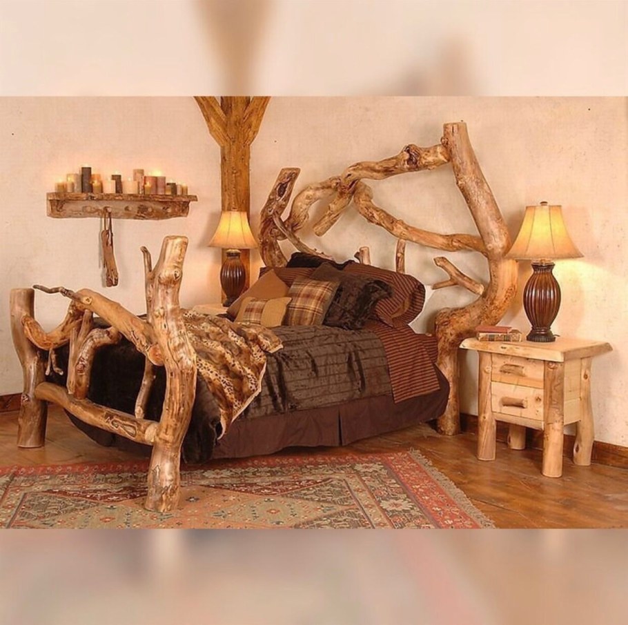 Журнальный столик из корня дерева