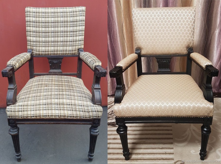 Кресло Честер с каретной стяжкой