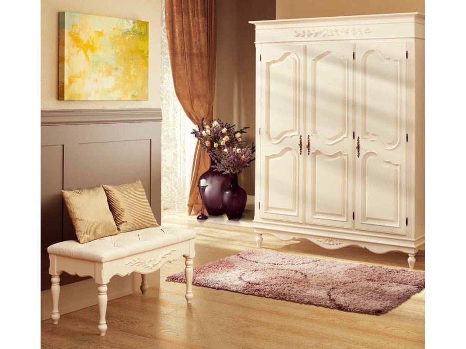 Шкаф Прованс слоновая кость