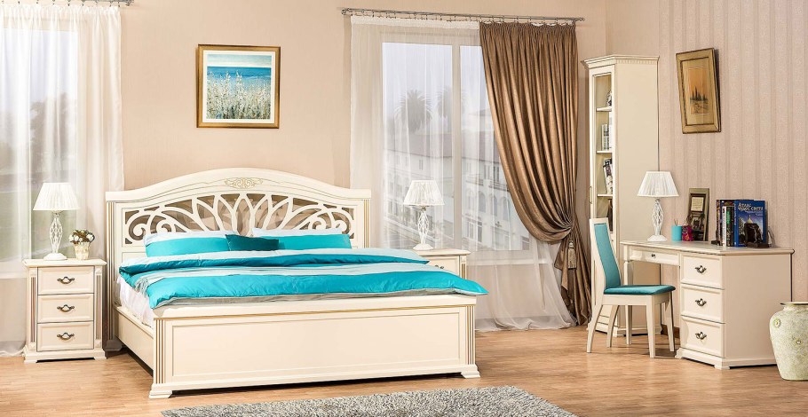 Спальный гарнитур Лючия Шатура