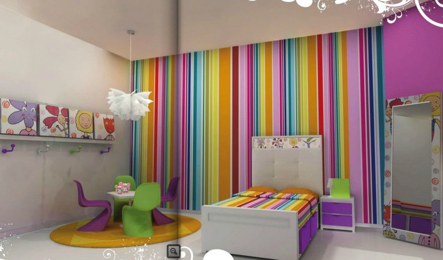 Комната в желтом цвете