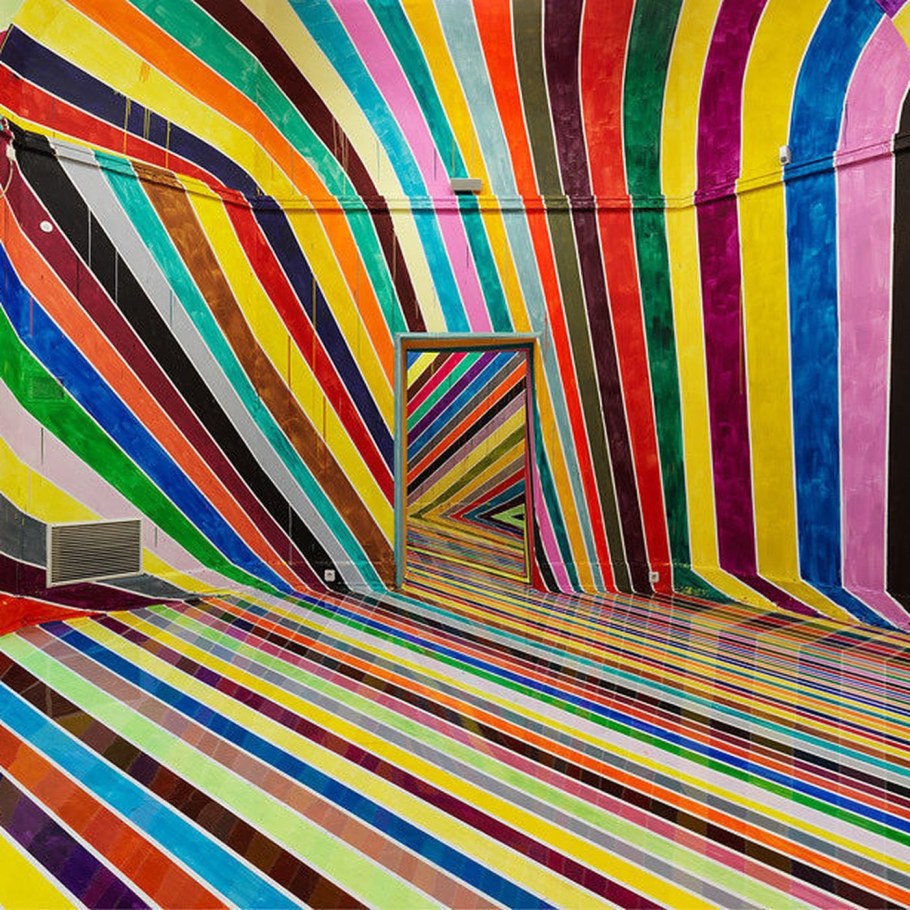 Яркий интерьер детской