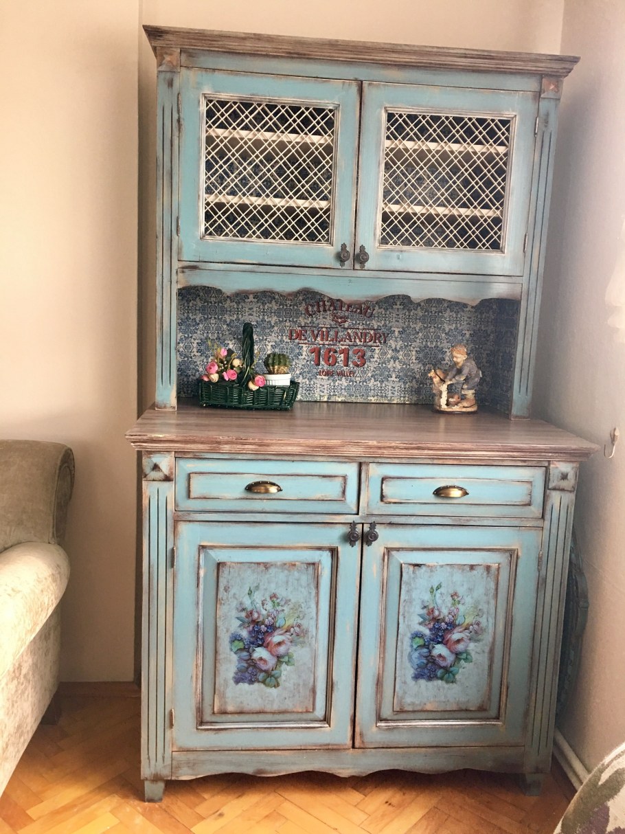 Кухонный гарнитур декупаж