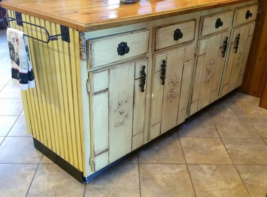 Декор старого кухонного гарнитура