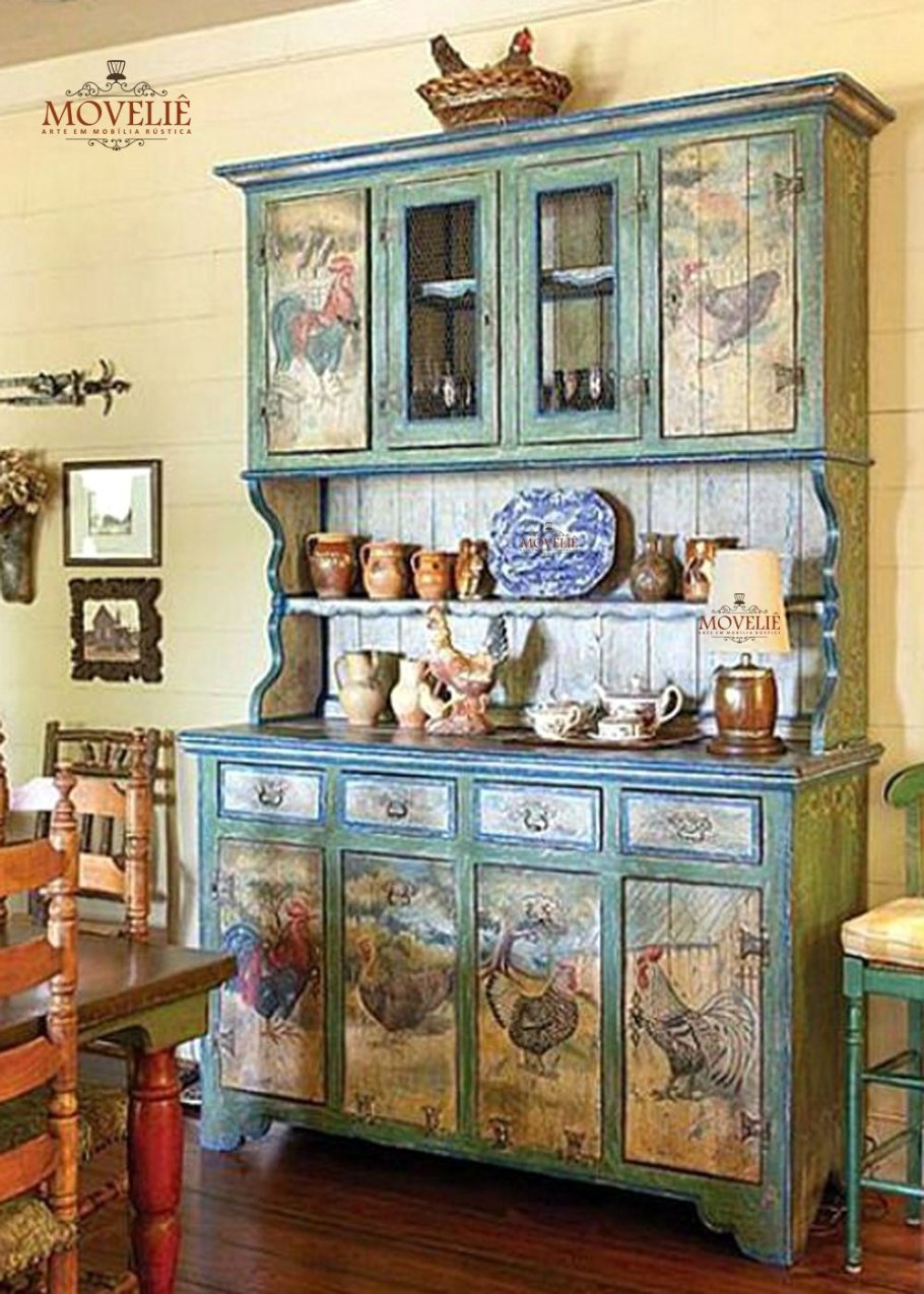 Декупаж кухонной мебели