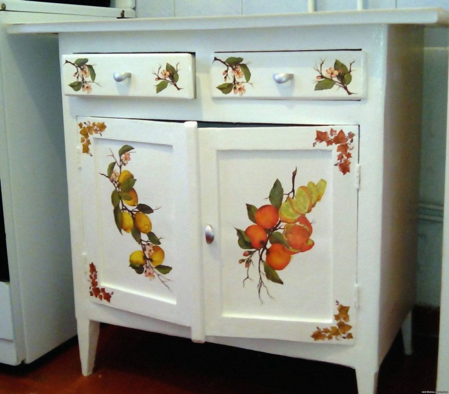 Декор мебели в стиле Прованс