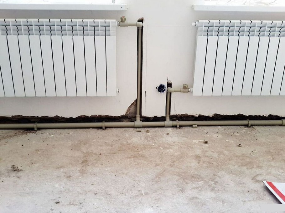 Монтаж трубы полипропиленовой ф20