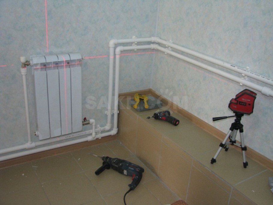 Отопление в частном доме из полипропиленовых труб