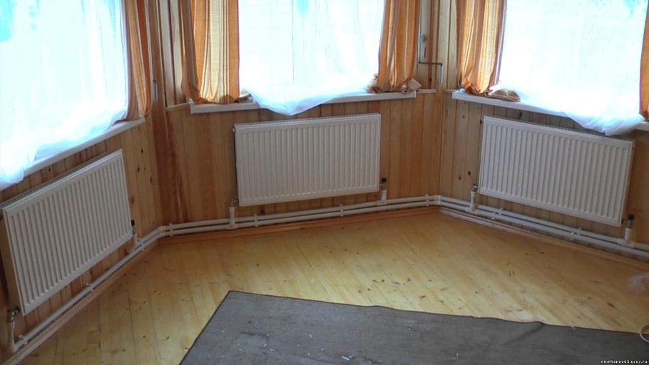 Обвязка радиатора в однотрубной системе