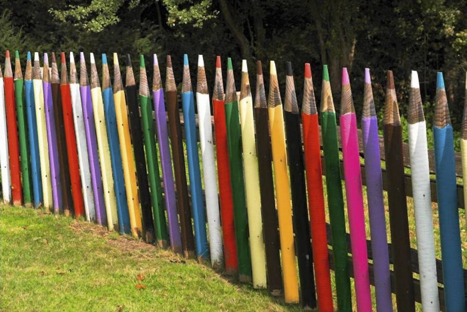 Цветные деревянные доски