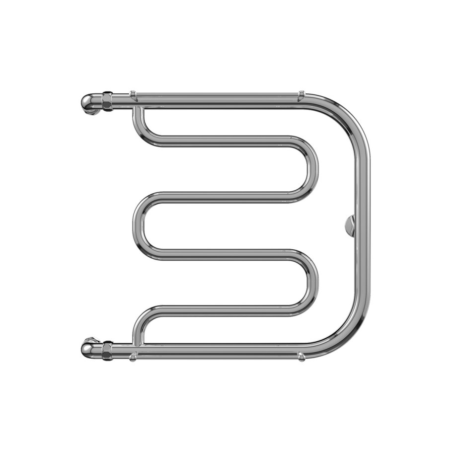 Полотенцесушитель водяной с полкой ригель п6 400х646 мм БП 500