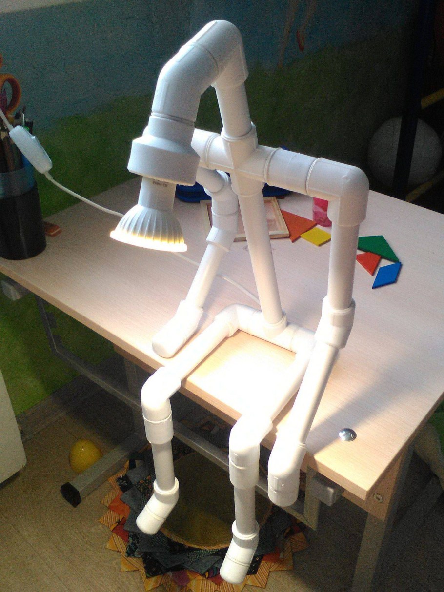 Поделки из труб ПВХ