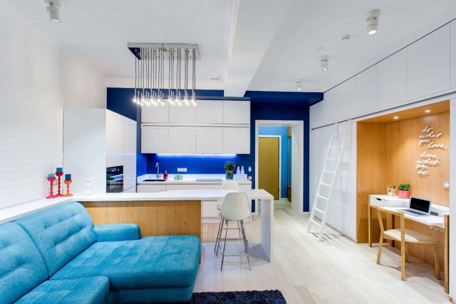 Интерьер квартиры гостинки