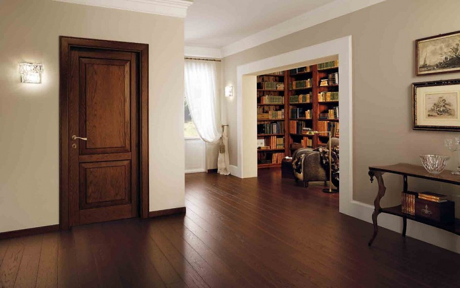 Ламинат красное дерево в интерьере