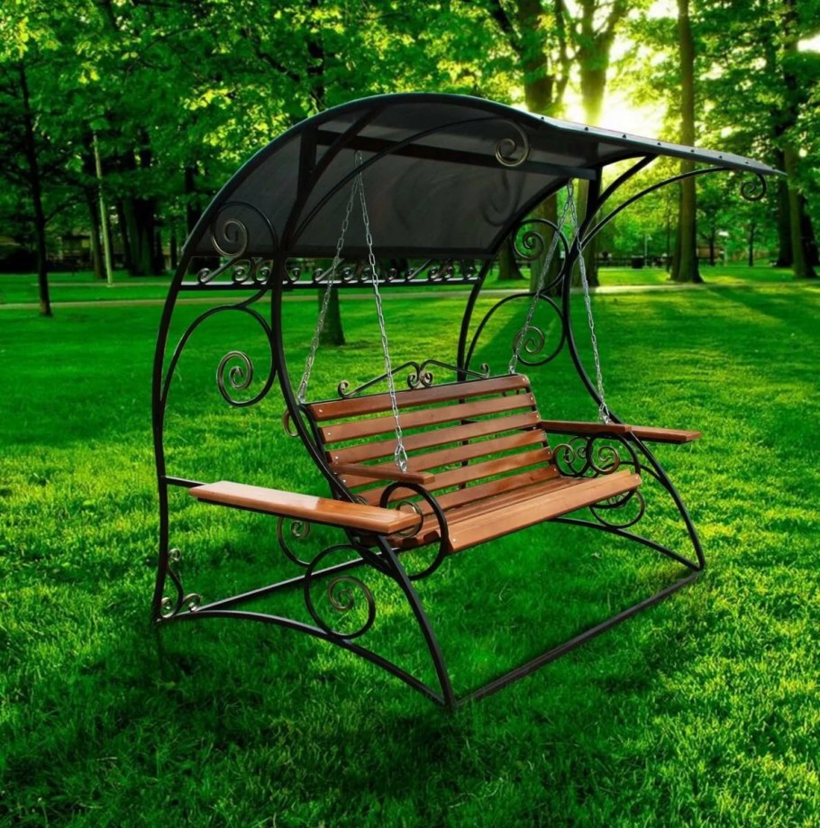 Качели металлические