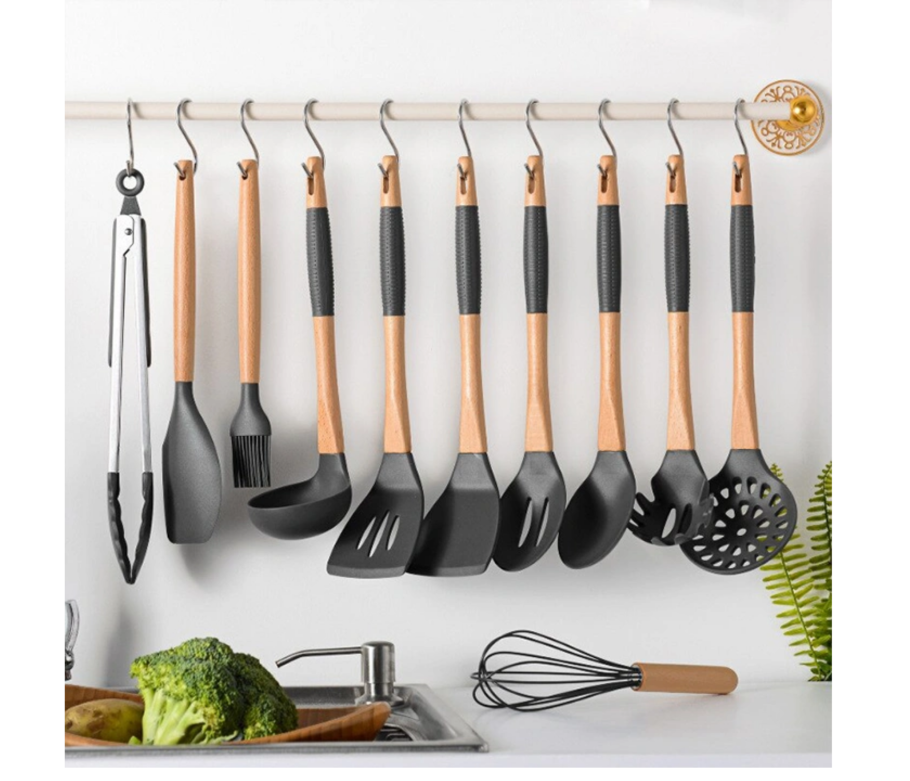 Silicone Kitchen Utensils набор