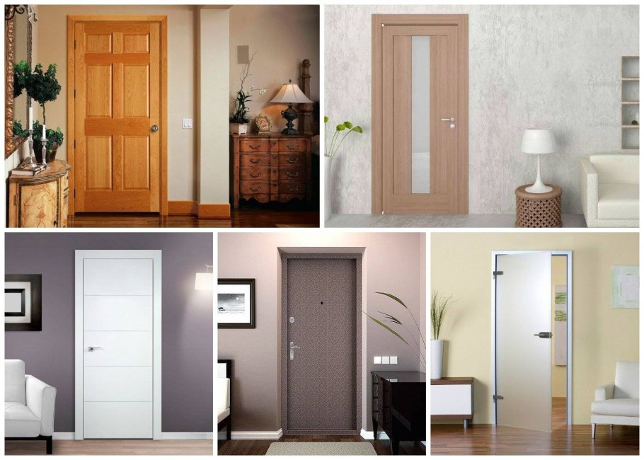 Двери межкомнатные вид в квартире