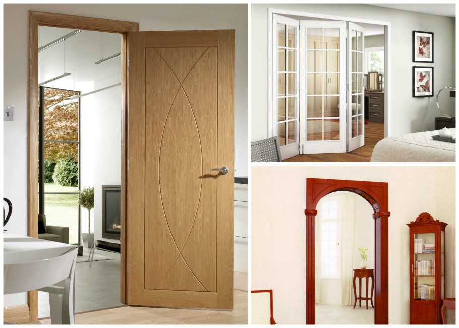 Двери межкомнатные вид в квартире