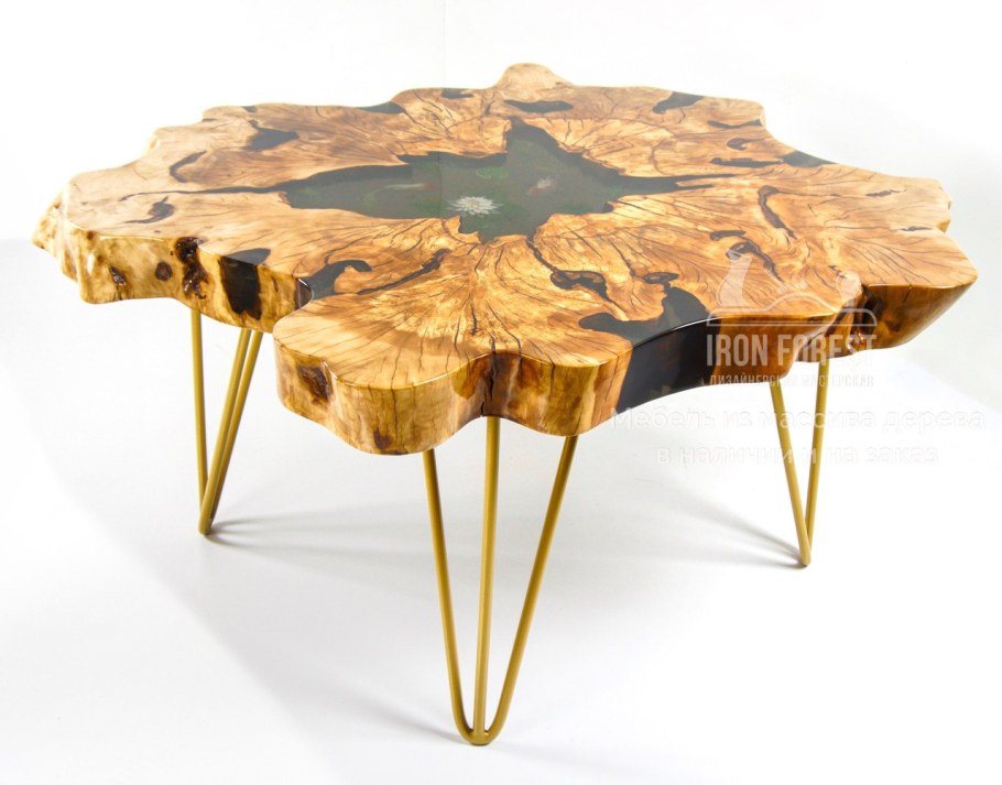 Столешница из цельного дерева