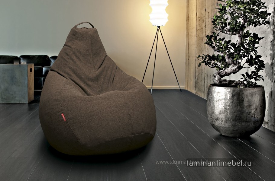 Кресло мешок "Кардинал графит"