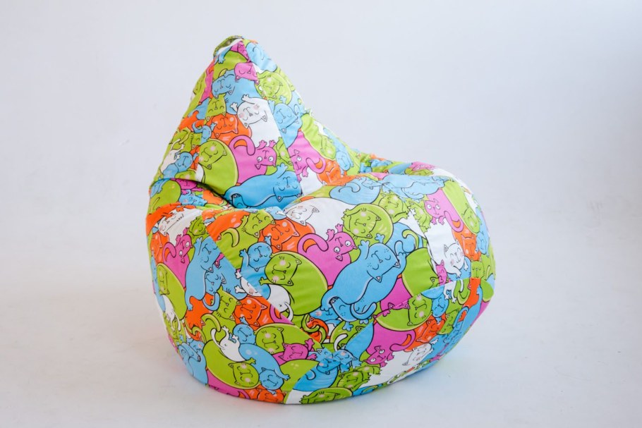 Кресло-мешок «котята Оксфорд»