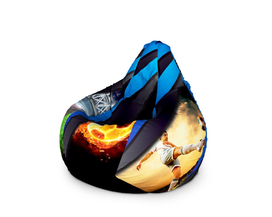 Кресло груша двухцветная