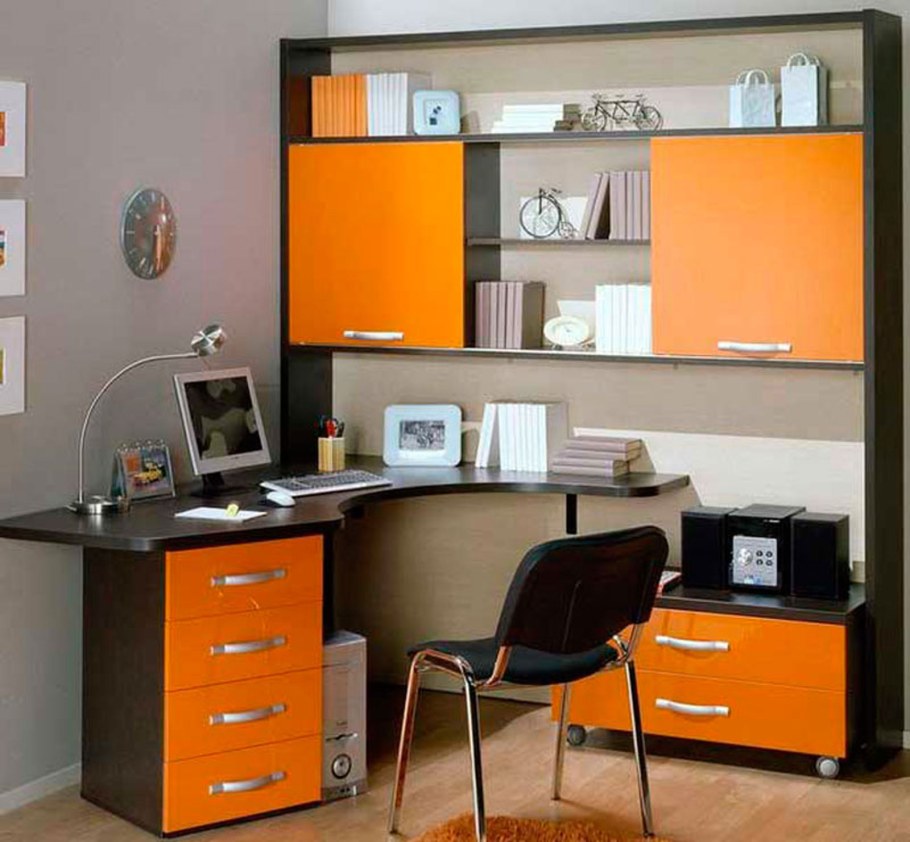 Стильный угловой стол