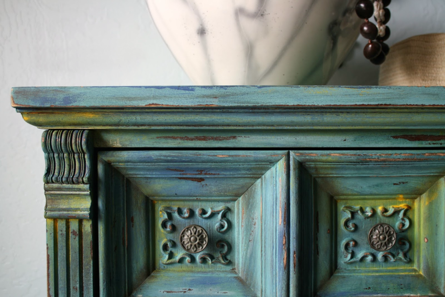 Патинирование мебели