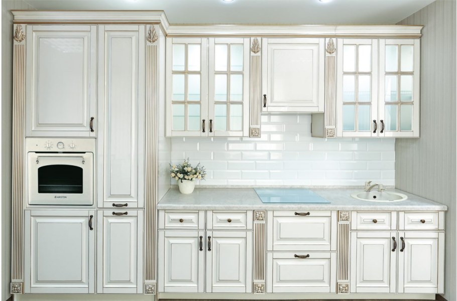 Фасад 30080 патина белое дерево