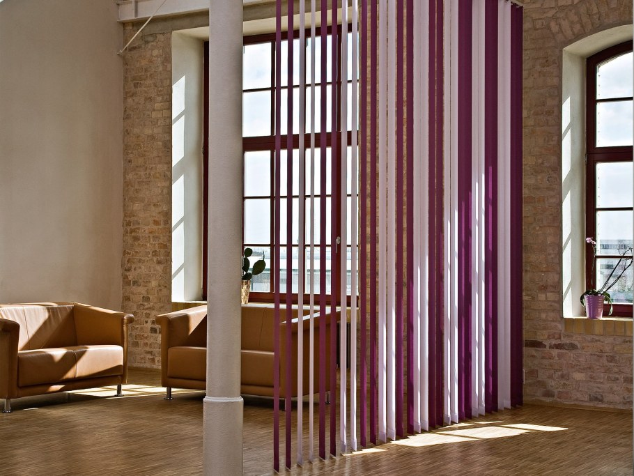 Вертикальные жалюзи для зонирования