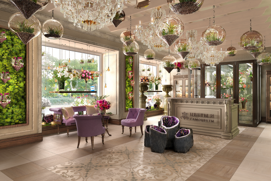 Цветочный магазин ниша
