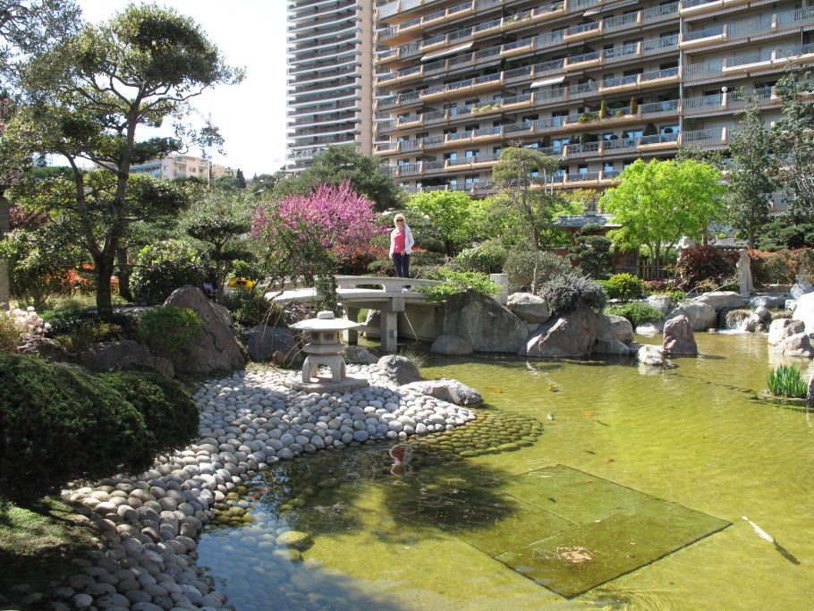 Японский сад коучи Курису