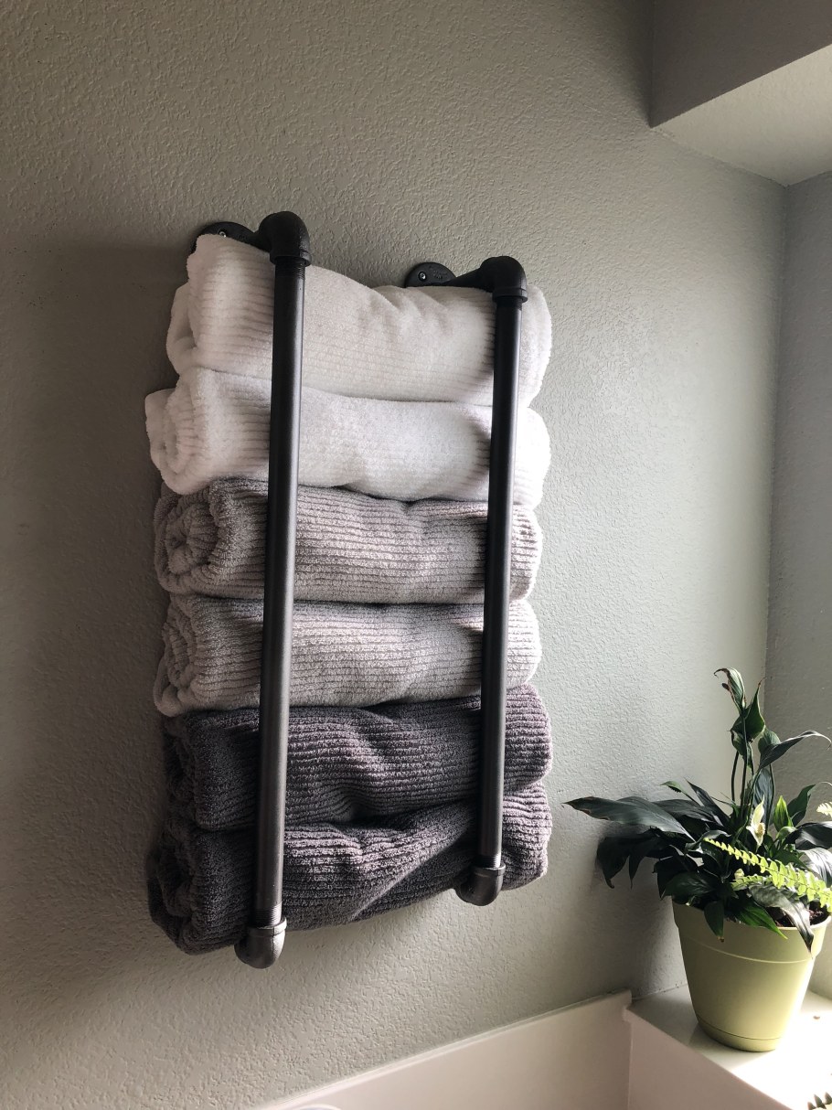 Храненинполотеннц в ванной