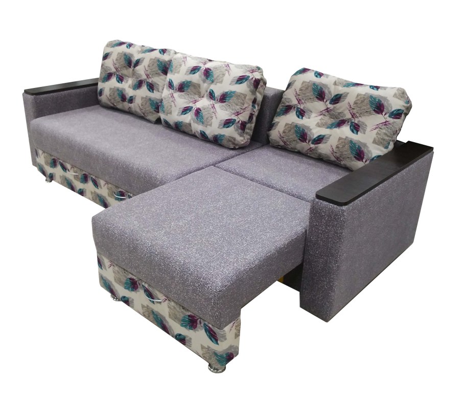 Диван трансформер с оттоманкой выдвижной