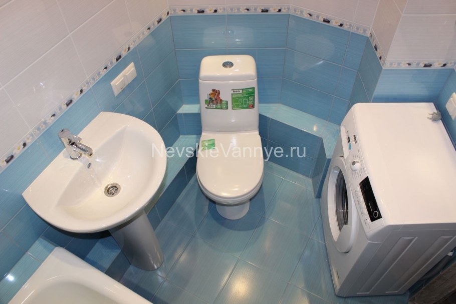 Совмещенный санузел в хрущевке