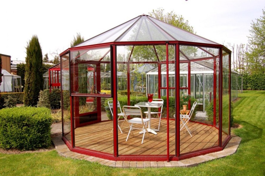 Беседки с мангалом 5на10м