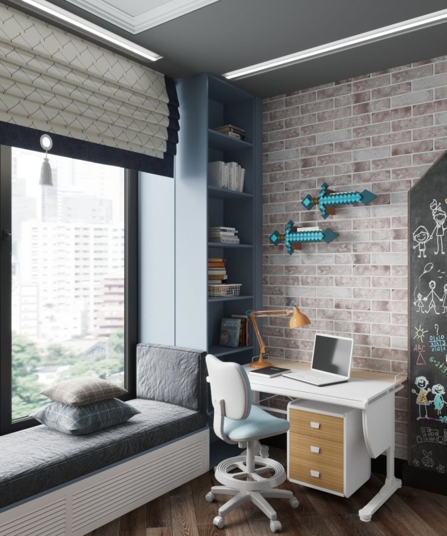 Комната для подростка мальчика