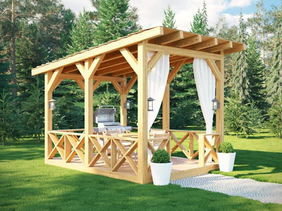 Дачные беседки
