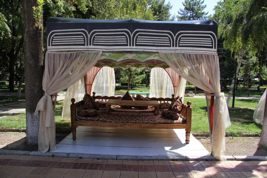 Занавески для беседки