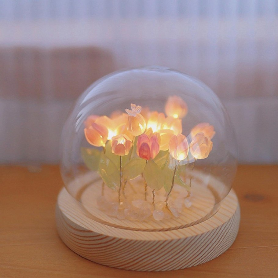 Светящийся стеклянный шар