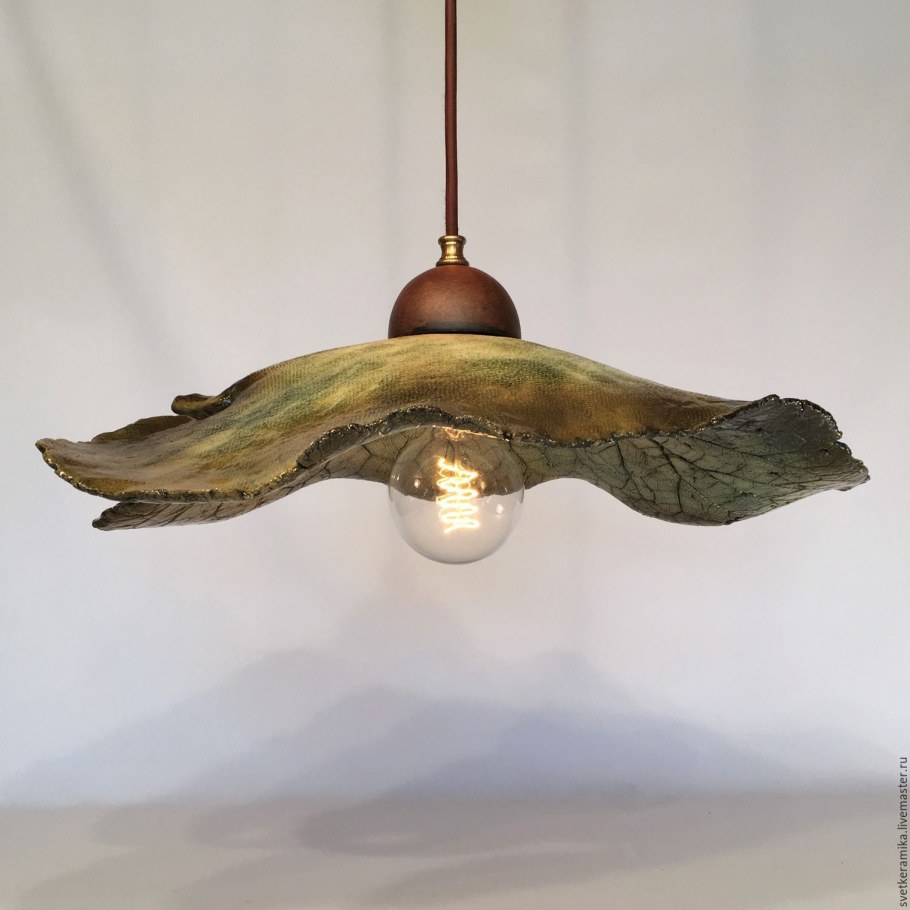 Керамический светильник