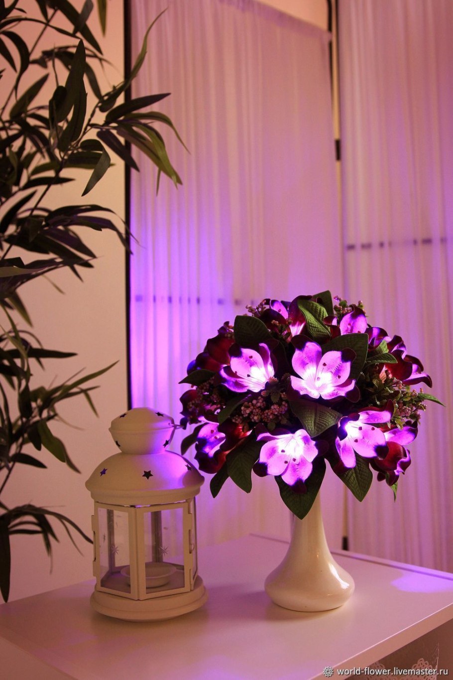 Светильник цветок