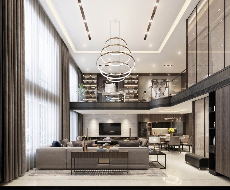 Современные потолки