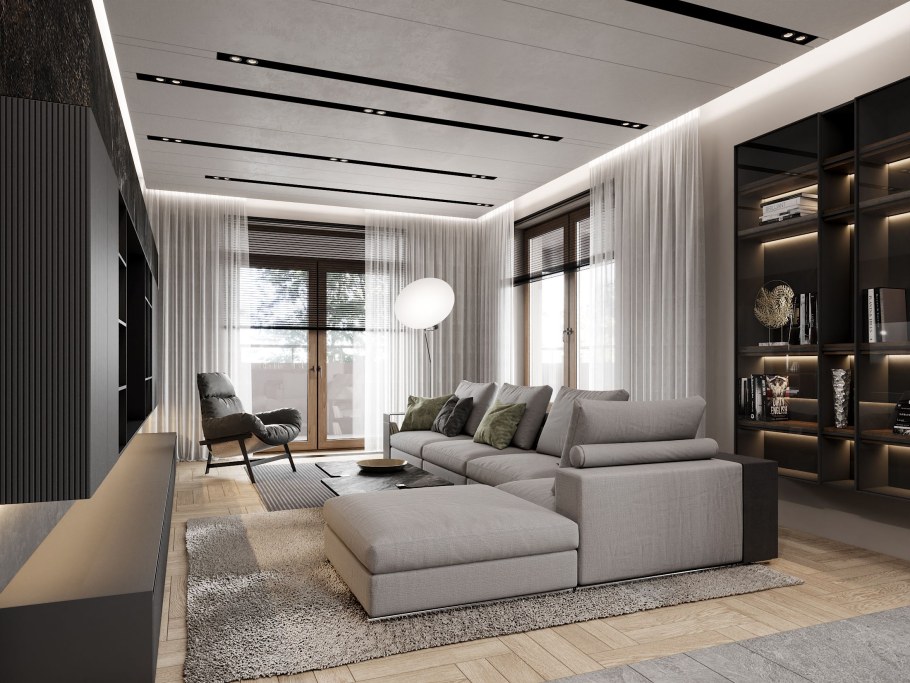 Современные модные интерьеры