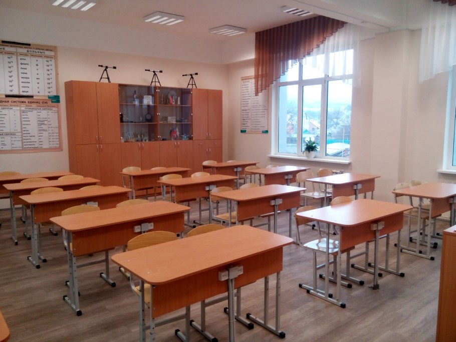 Кабинет физики в школе