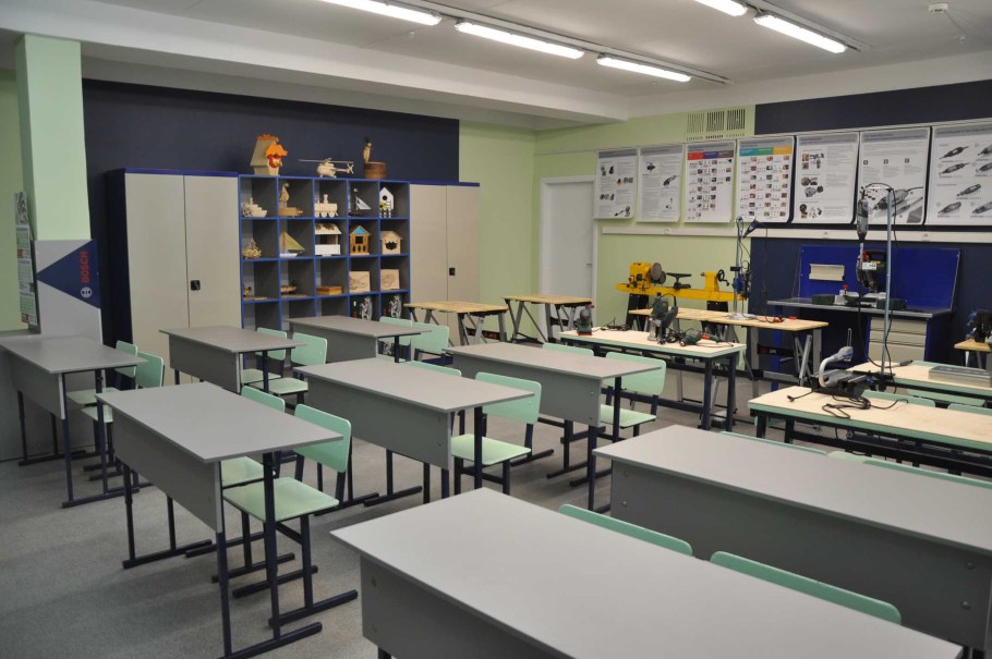 Современный кабинет биологии