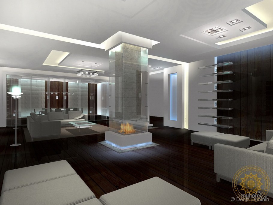 Интерьер холла офиса