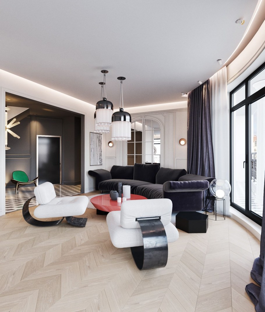 Интерьеры квартир премиум класса