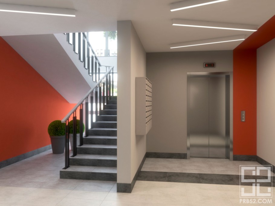 Прихожая 9 кв.м квадратная